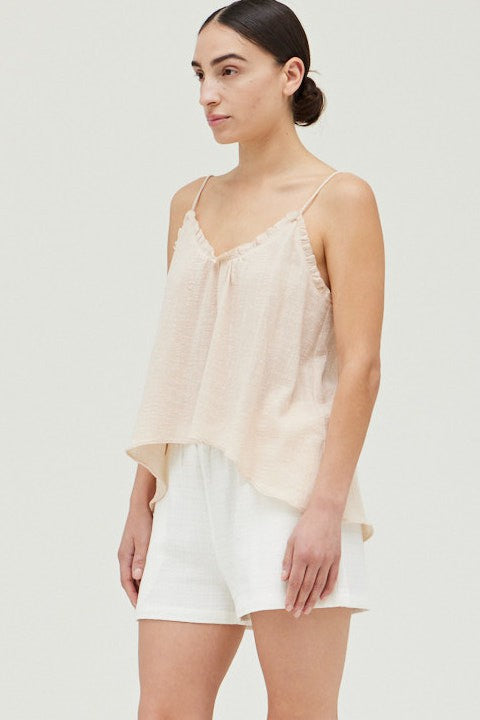 Rae Ruffle Tank Top