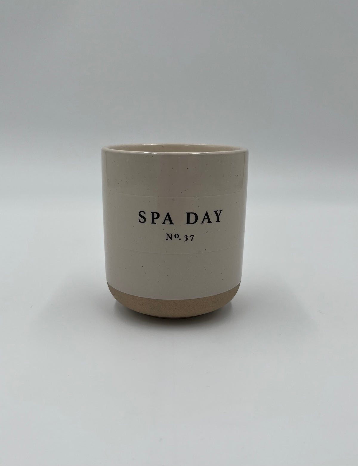 Spa Day Soy Candle (Cream Stone Jar)