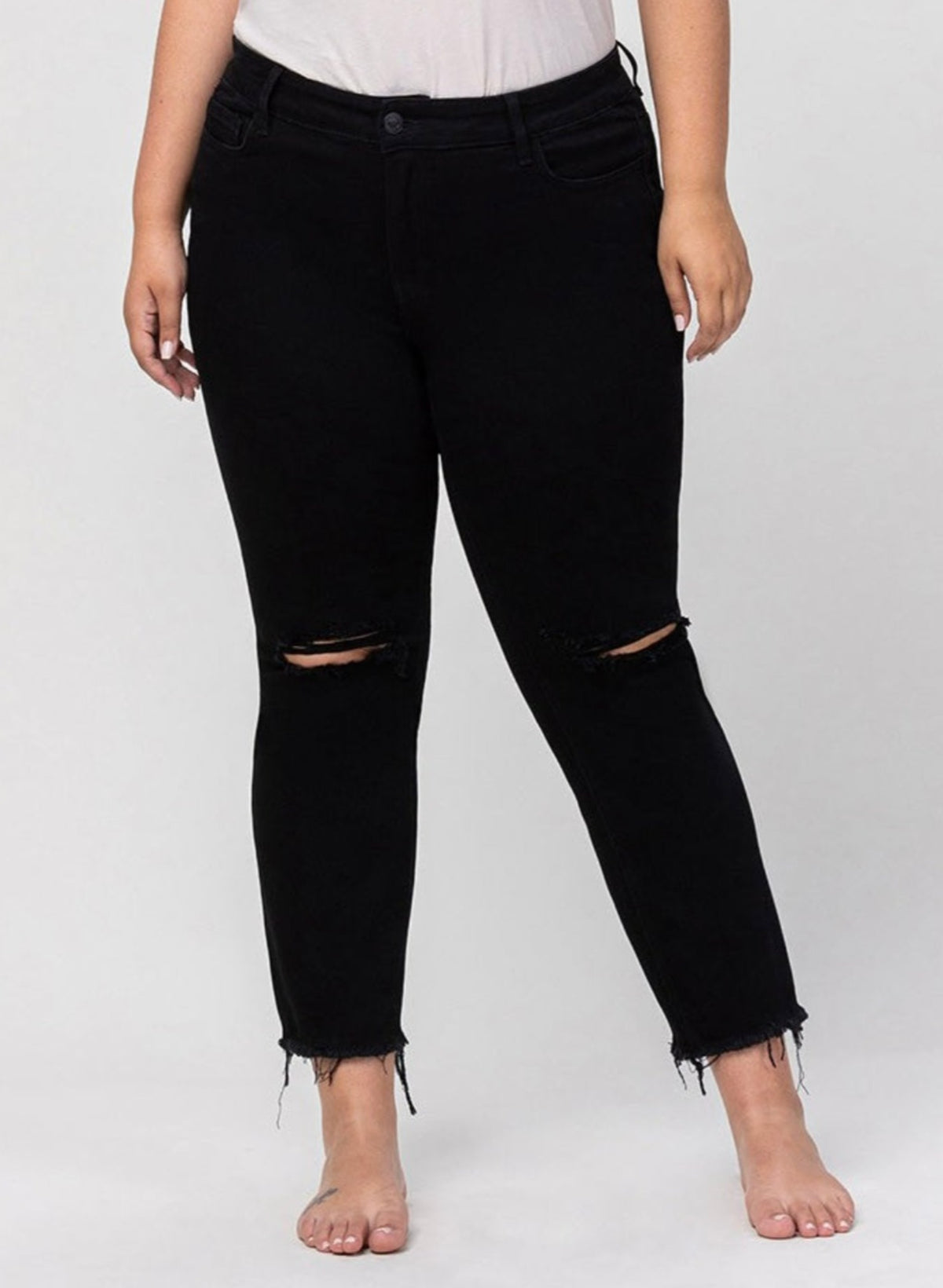 Harlow High Rise Straight Jeans